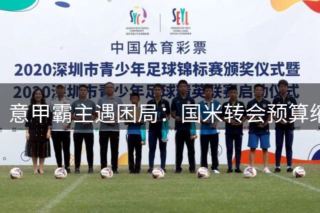 意甲霸主遇困局：国米转会预算缩水，齐沃呼吁补强阵容